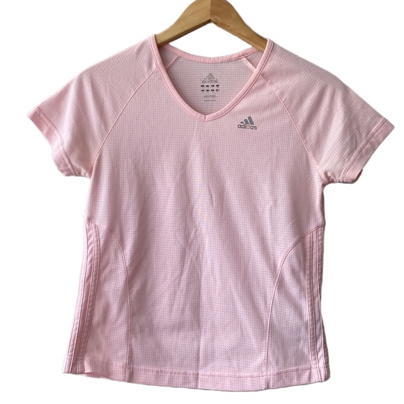 Adidas Short Sleeve Athletic Top - Picture 1 of 8